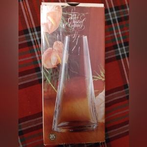 Vase Cristal d'Arques France Tenor "Mirasol"